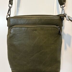 Olive Green Crossbody Bag